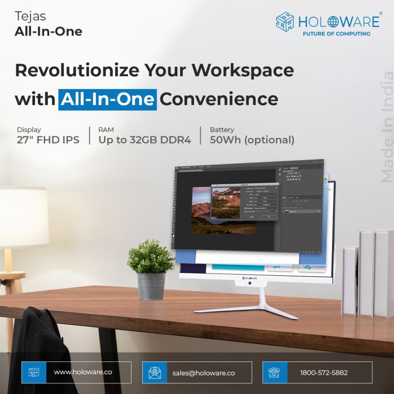 A Day with the Future: The Holoware All-in-One Personal Computer